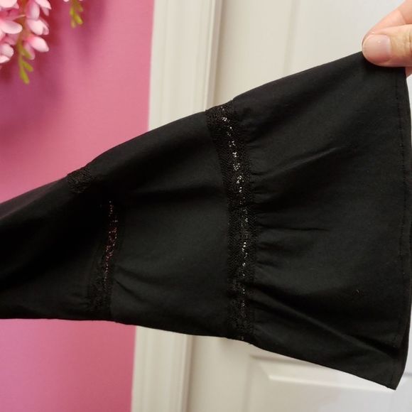 Daniel 🖤🖤 Hetcher Black Blouse Shirt Top - Picture 7 of 11